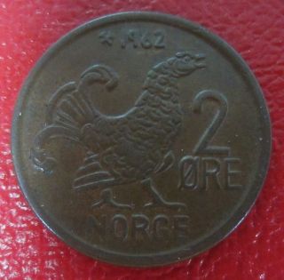 Norway 2 - Ore Bronze,  1962 photo