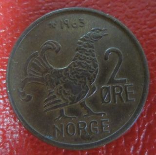 Norway 2 - Ore Bronze,  1963 photo
