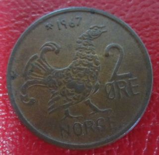 Norway 2 - Ore Bronze,  1967 photo