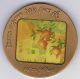Israel Blossom Of Galilee State Art Medal By Gutman Bronze 70mm 140g +coa +box Middle East photo 2