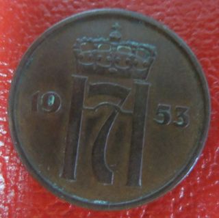 Norway 2 - Ore Bronze,  1953 photo