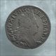 Louis Xiv 10 Sols 1707 Metz Old Antique Silver Money France Kingdom Sol Europe photo 1