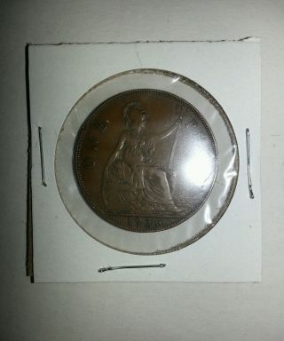 1936 Great Britain Penny King George V photo