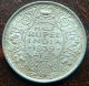 1939 - B Half 1/2 Rupee Silver Coin George Vi Unc (gvi 8) India photo 1