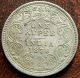 1876 - C One Rupee Silver Coin Victoria Queen British India - (ve 25) India photo 1