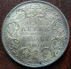 1900 - C One Rupee Silver Coin Victoria Empress British India Aunc - (ve 19) India photo 1