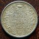 1939 - B Quarter 1/4 Rupee Silver Coin King George Vi British India Unc (gvi 62) India photo 1