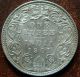 1901 - B One 1 Rupee Silver Coin Victoria Empress British India Aunc - (ve Or2) India photo 1