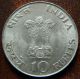 Mahatma Gandhi 10 Rupee Silver Coin Unc Luster India Republic 1869 - 1948 (mg Tr5) India photo 1