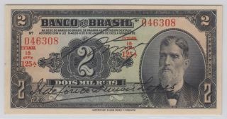 Brazil - Banco Do Brasil Lei N.  4635 A De 8 De Janeriode 1923 2 Mil Reis photo