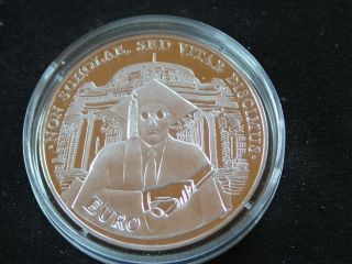 10 Leva 2001 Silver Bulgarian Coin,  Higher Education Km 246 photo
