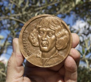 Copernicus,  Astronomy,  Scholar,  Diplomat,  Priest,  Thorn,  French Medal,  Ponomarev photo