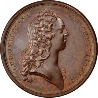 [ 62861] Louis Xv,  Médaille,  Guérison Du Roi photo