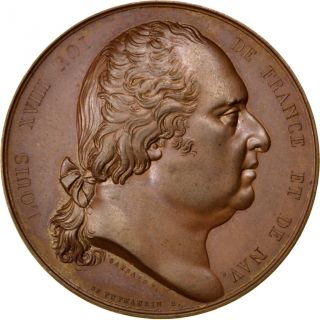[ 62819] Louis Xviii,  Médaille,  Proclamation De La Charte Constitutionnelle photo