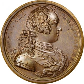 [ 62894] Louis Xv,  Médaille,  La Chasse De Louis Xv photo