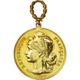 [ 62787] République Française,  Médaille,  Cercle Agricole De. . . photo