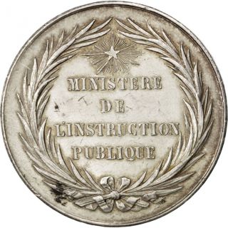 [ 62751] République Française,  Médaille,  Ministère De L ' Instruction. . . photo