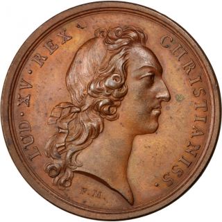 [ 62874] Louis Xv,  Médaille,  Convalescence Du Roi photo
