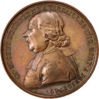 [ 62720] Charles Michel De L ' Epée,  Médaille photo