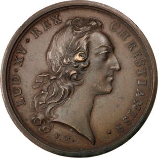 [ 62875] Louis Xv,  Médaille,  Prise De Menin photo
