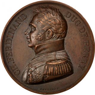 [ 62724] Charles Ferdinand Duc De Berry,  Médaille,  Assassina Du Duc photo