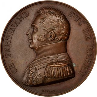 [ 62813] Charles Ferdinand Duc De Berry,  Médaille,  Hommage Du Département. . . photo