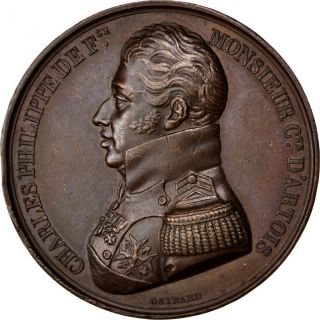 [ 62814] Charles Philippe De France,  Médaille photo