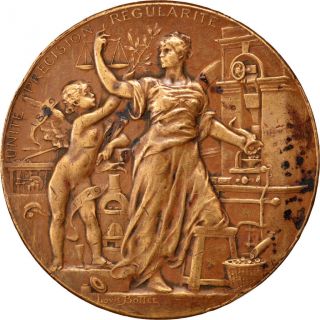 [ 62797] Ministère Des Finances,  Médaille,  Administration Des Monnaies Et. . . photo