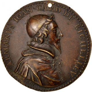 [ 62850] Cardinal De Richelieu,  Médaille photo