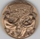 Tmm 1963 M Hopkins Medallic Art Co Hall Of Fame Great Amer Bronze Medal 44mm Exonumia photo 1