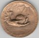 Tmm 1972 J Edwards Medallic Art Co Hall Of Fame Great Amer Bronze Medal 44mm Exonumia photo 1