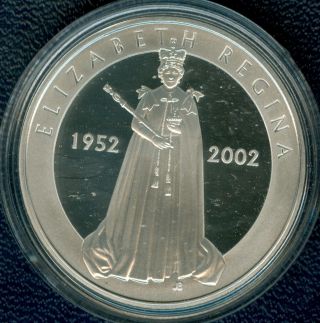 2002 Queen Elizabeth Ii Golden Jubilee Celebration Medal,  Issued By Royal photo