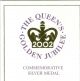 2002 Queen Elizabeth Ii Golden Jubilee Celebration Medal,  Issued By Royal Exonumia photo 3