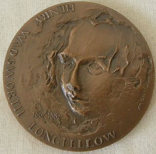 Henry Wadsworth Longfellow Medal,  1978 By Pascal Morice photo