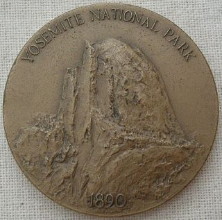 Maco.  National Parks Centennial,  Yosemite Medal,  1972 By Frank Hagel photo