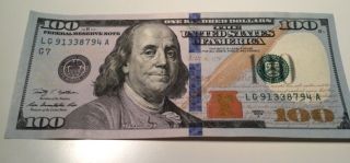 2009a One Hundred Dollars ($100) Uncirculated Note - Lg913387794 photo