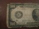 1914 $100 (9 - I) Federal Reserve Note - Fr 1116 - Rare In Any Large Size Notes photo 5