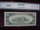 1934b $10 Silver Certificate Fr - 1703 Cga About Uncirculated 50 Opq Small Size Notes photo 3