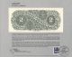 B106,  $2.  00 Silver Certificate Reverse,  Series 1886,  Bep Souvenir Card Large Size Notes photo 1