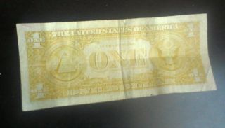 Misprint Dollar Bill photo