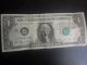 Misprint Dollar Bill Paper Money: US photo 1