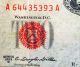 1953 B $2 Dollar Red Seal Legal Tender S/n A 64435393 A Small Size Notes photo 2