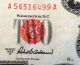 1953 A $2 Dollar Red Seal Legal Tender S/n A 56516499 A Small Size Notes photo 2