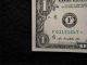 Federal Reserve Star Note $1 2009 Series Atlanta Uncirculated (647) Small Size Notes photo 2