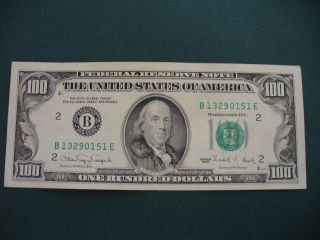 1990 - 100 Dollar - York - Federal Reserve Note photo