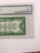 1928 A $1 Silver Certificate Fr 1601 Star Note A Block Pmg Ef 45 Epq Small Size Notes photo 8