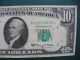 1963 A - Star - 10 Dollar - Boston - Federal Reserve Note Small Size Notes photo 2