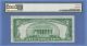 1934 $5 Kansas City - Lgs Lime Green Seal - Xf Pmg 45 - Fr.  1955 - J Small Size Notes photo 2