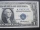 $1 1935f One Dollar Crisp Silver Certificate Old Paper Money Blue Seal Bill Small Size Notes photo 1