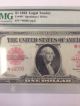 1923 $1 Legal Tender Fr 40 Star Note S/n Star4409d Pmg Au50 Net Large Size Notes photo 3